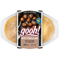 Köttbullar med Potatismos & Gräddsås