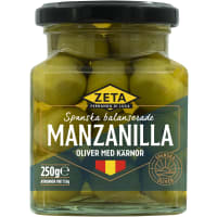 Manzanilla Oliver med Kärnor