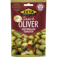 Snackoliver Soltorkade Tomater