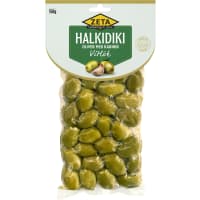 Vitlök Halkidiki Oliver med Kärnor