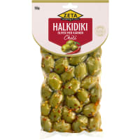 Chili Halkidiki Oliver med Kärnor