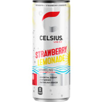 Celsius Strawberry Lemonade Energidryck, Burk