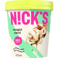 Nougat Swirl Glass