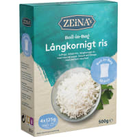Zeinas Långkornigtris Boil-in-bag 4x125g