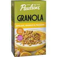 Paulúns Apelsin Mango Passion Granola