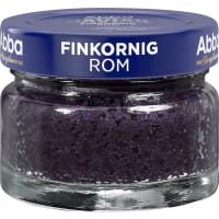 Finkornig Svart Rom