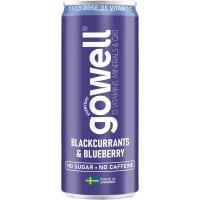 Svarta Vinbär Blåbär Funktionsdryck Burk