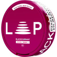 LOOP Loop Blackcurrant Strong Tobaksfritt Snus - nikotinsnus