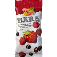 Exotic Snacks Bara Jordgubb & Hallon Svartvinbär