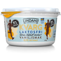 Lindahls Vaniljsmak Kvarg Laktosfri 0,2%