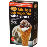 Våffelstrutar Gluten Och Mjölkfri
