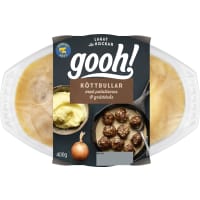 Köttbullar Potatismos Gräddsås