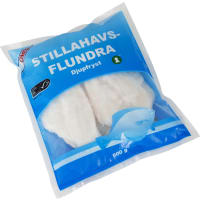 Flundra Stillahavs Fryst