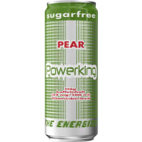 Powerking Päron Sf Energidryck Burk