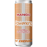 Powerking Mango Powerking Energidryck, Burk