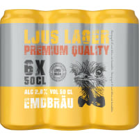 Emd Bräu Ljus Lager Premium 2,8% Folköl Burk