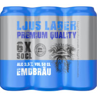 Emd Bräu Ljus Lager Premium 3,5% Folköl Burk