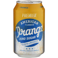 Premier Orange Zero Sugar Läsk Burk