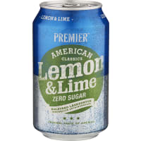 Premier Lemon/lime Zero Läsk Burk