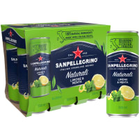 San Pellegrino Limonata Menta Sparkling Läsk Burk