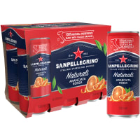 San Pellegrino Aranciata Ross Sparkling Läsk Burk