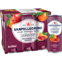 Melograno Arancia Zero Läsk Multipack