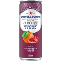 Melograno Arancia Zero Läsk Burk