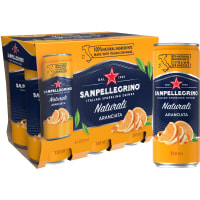 San Pellegrino Aranciata Sparkling Läsk Burk