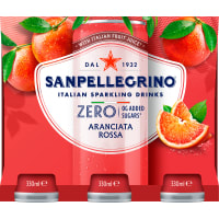 Aranciata Rossa Zero Läsk Burk