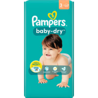 Pampers Baby Dry 3 6-10kg Tejpblöjor
