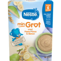 Gröt Banan Päron Från 6 Månader