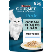Torsk Flakes Gourmet Perle Kattmat Våt