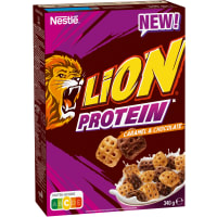 Lions Protein Caramell Choklad Flingor