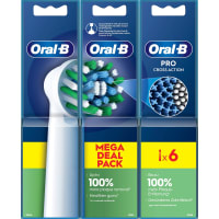 Oral-B Tandborsthuvud 6-pack