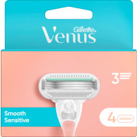 Smooth Sensiti Pink Rakblad 4-pack