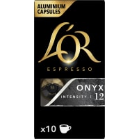 L'or Onyx 12 Kaffekapslar