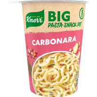 Knorr Carbonara Big Pasta Snack Pot