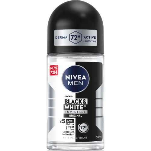 Black & White Invisible 72h Deodorant Roll-on