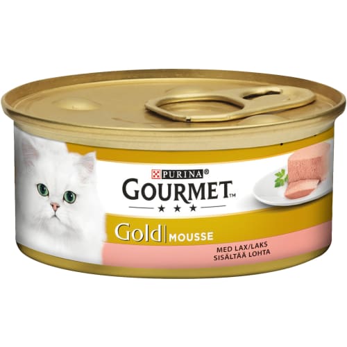 Laxmousse Gourmet Gold Kattmat Våt