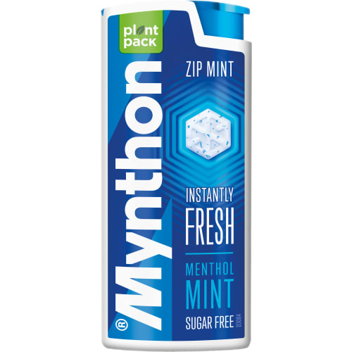 Mint Menthol Zip Uppfräschare Hals