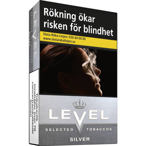 Level Silver Cigaretter