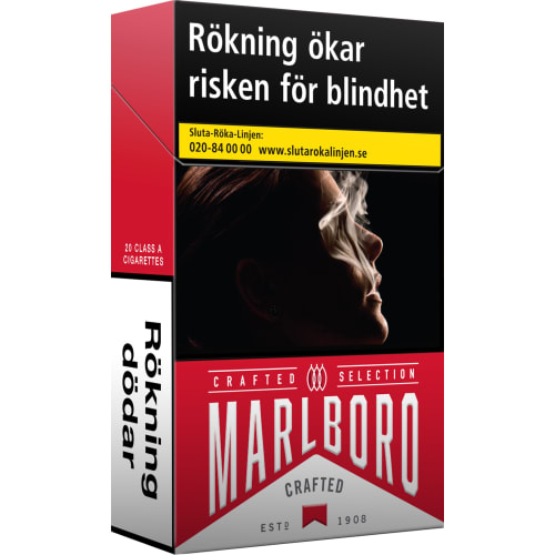 Marlboro Crafted Red Box Cigaretter