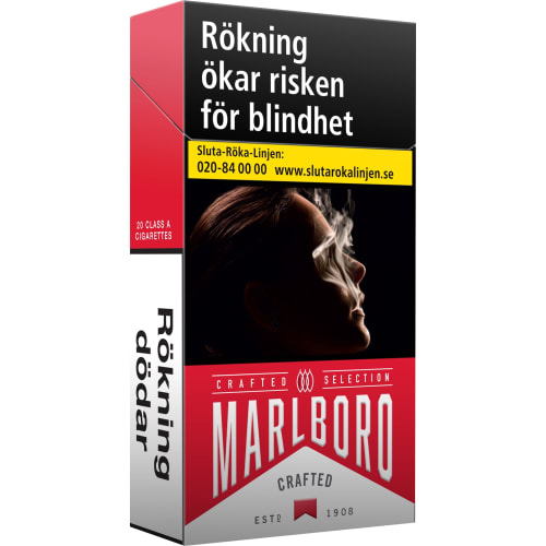 Marlboro Crafted Red 100 Cigaretter