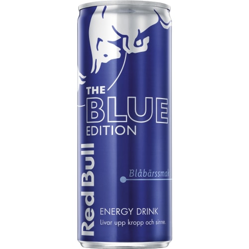 Blue Edition Blåbärs Energidryck Burk