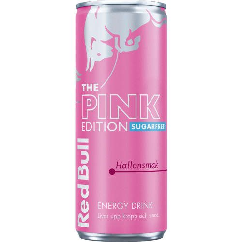 Pink Edition Sockerfri Energidryck, Burk