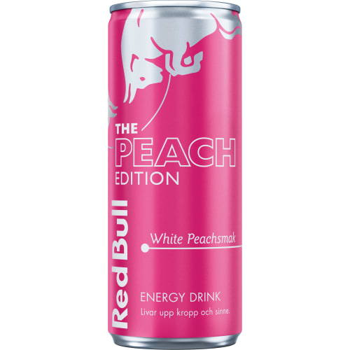 Peach Edition Energidryck Burk
