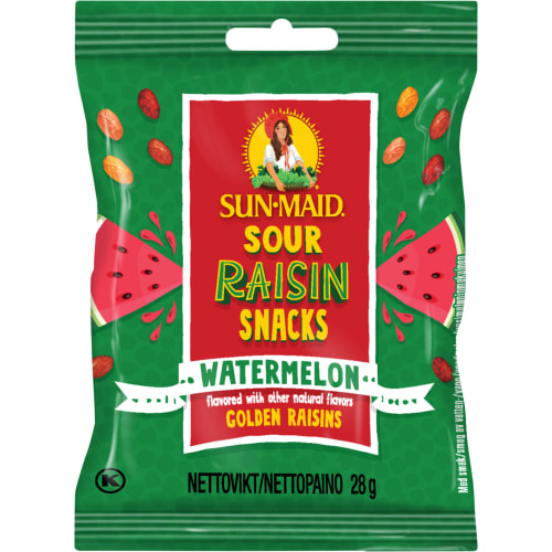 Watermelon Sour Raisin Snack