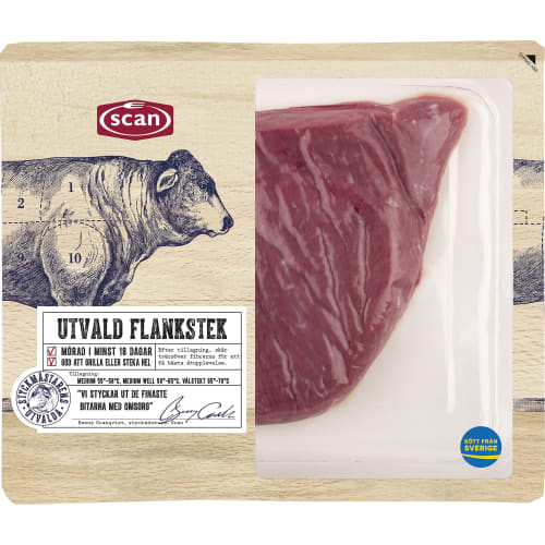 Flankstek Utvald Sverige