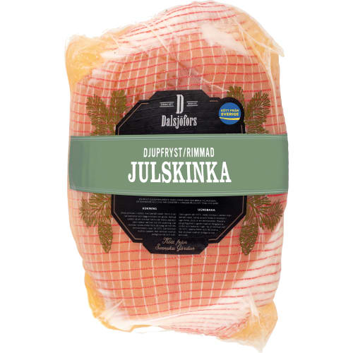 Julskinka Fryst Rimmad