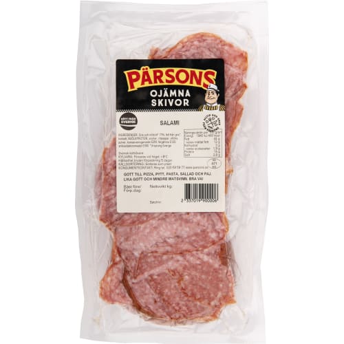 Salami Ojämna Skivor